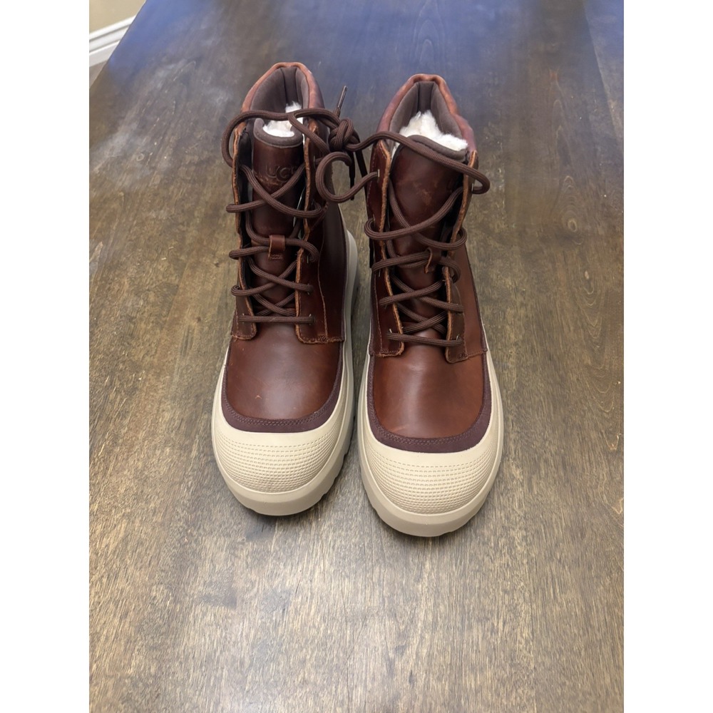 UGG Men's Neumel High Weather Hybrid Boots Brown Size 10